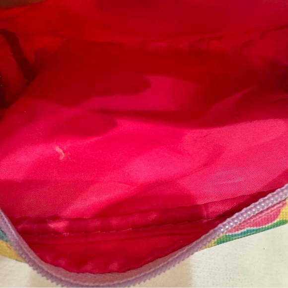 Lilly Pulitzer Estee Lauder Makeup Bag Cosmetic Pouch Case Floral Dragonfly - Picture 12 of 13